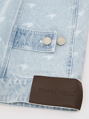 McLaren Soft Blue Racing Speedmark Denim Jacket Unisex-Fit - 8 paveikslėlis iš 8