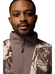 Columbia Sequoia Grove Printed Full Zip Brown Fleece - Image 5 of 5