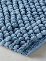 Blue Slate Blue Giant Bobble Shower Mat - Image 2 of 2