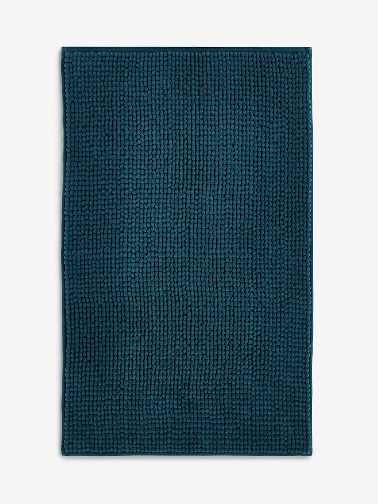 Teal Blue Giant Bobble Bath Mat - Image 1 of 3