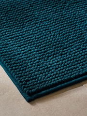 Teal Blue Giant Bobble Bath Mat - Image 3 of 3