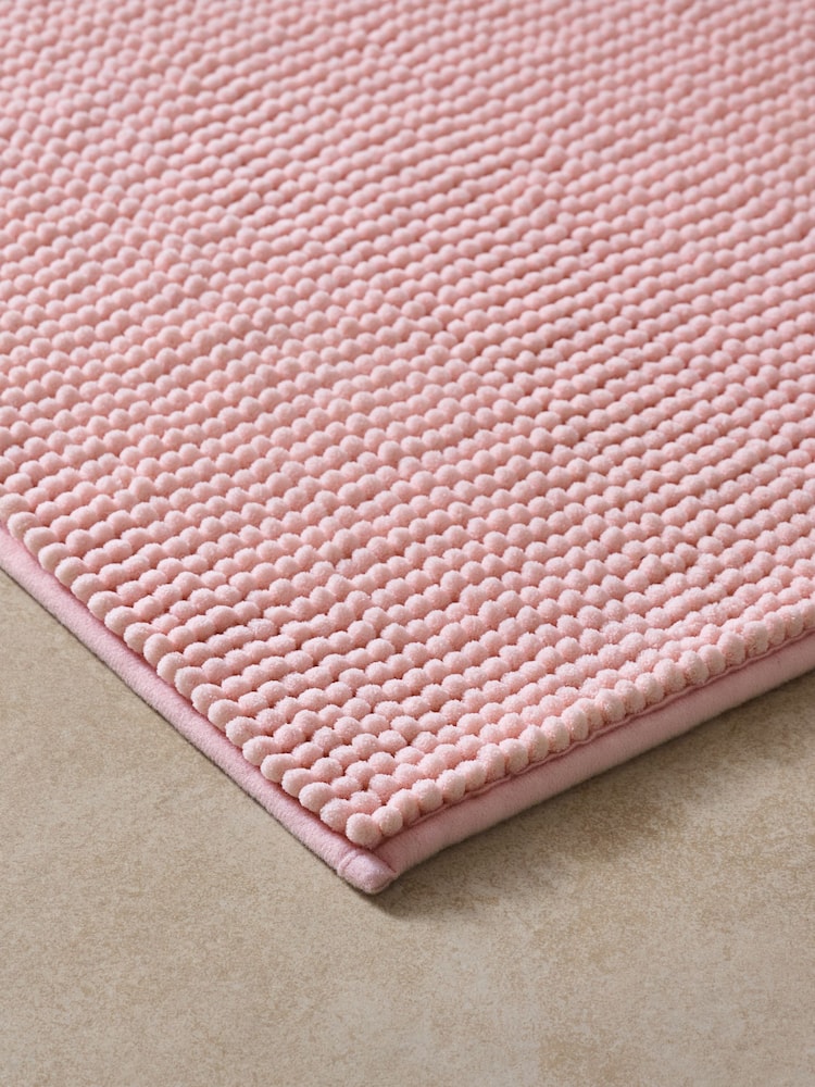 Pink Bobble Bath Mat - Image 2 of 3