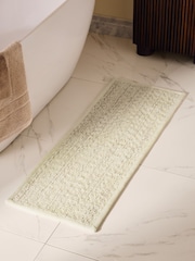 Natural N. Premium 100% Cotton Runner Bath Mat - Image 1 of 3
