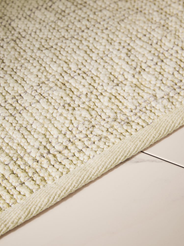 Natural N. Premium 100% Cotton Runner Bath Mat - Image 2 of 3