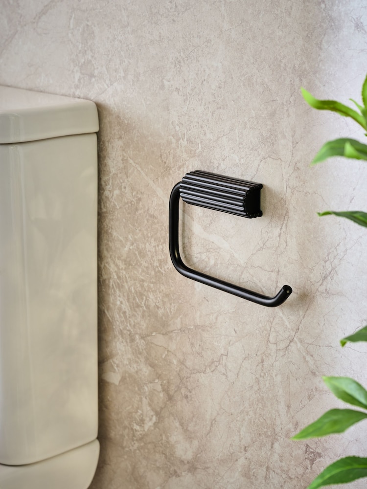 Black Toilet Roll Holder - Image 2 of 5 Black Toilet Roll Holder - Image 2 of 5