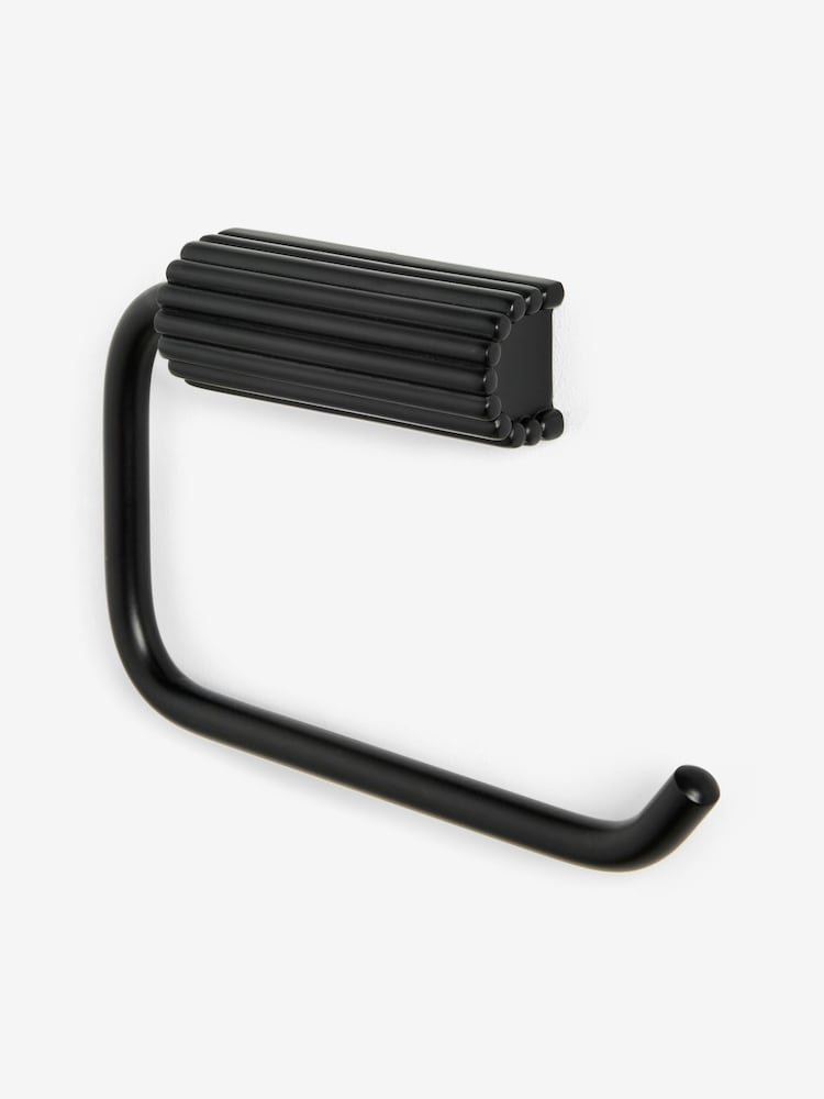 Black Toilet Roll Holder - Image 5 of 5 Black Toilet Roll Holder - Image 5 of 5