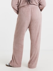 Simply Be Ribbed Wide Leg Joggers - Imagen 2 de 4