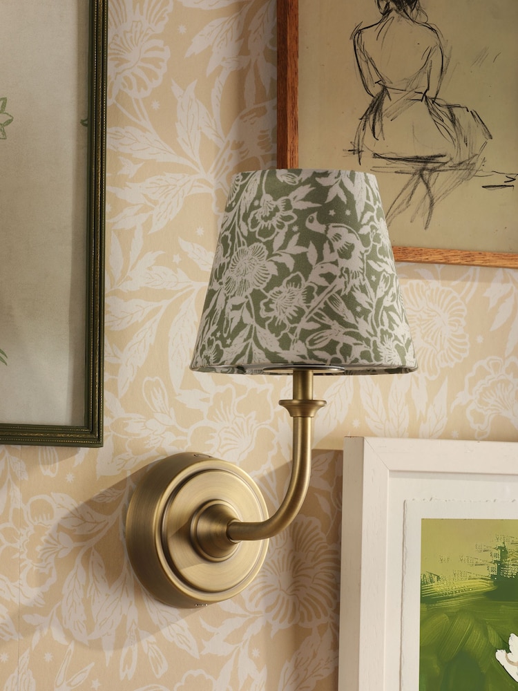 Joules Pheasant Print Apsley Rechargeable LED Wall Light - Image 2 of 6 Joules Pheasant Print Apsley Rechargeable LED Wall Light - Image 2 of 6