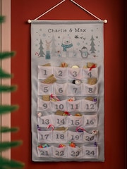 PMC Personalised Polar Bear Advent Calendar - Image 1 of 3