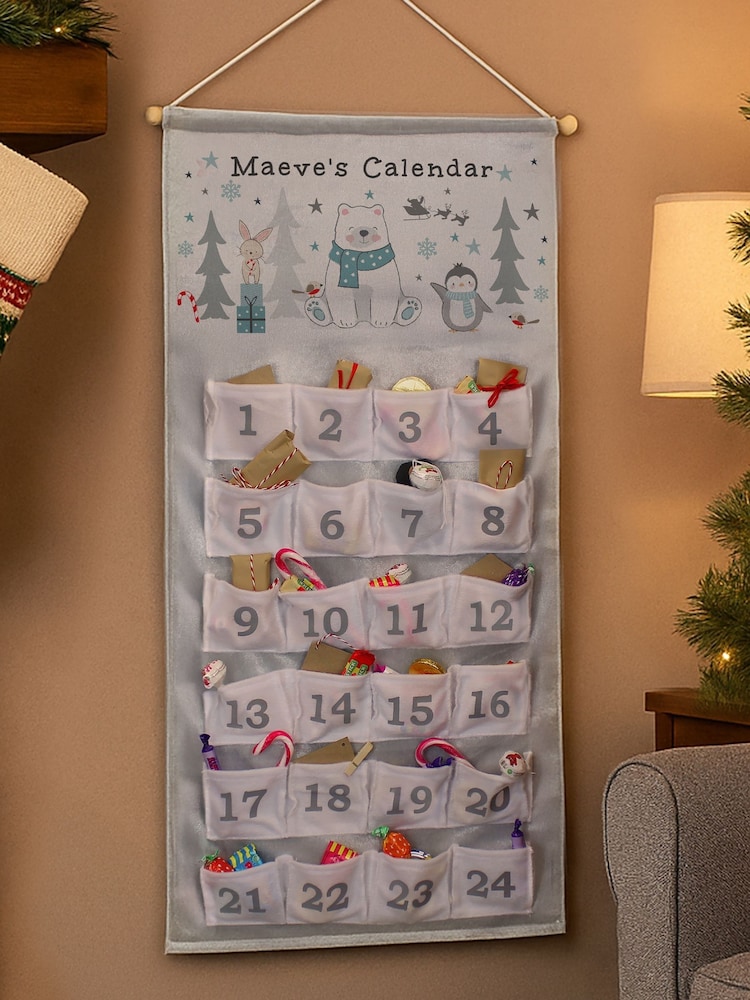 PMC Personalised Polar Bear Advent Calendar - Image 3 of 3 PMC Personalised Polar Bear Advent Calendar - Image 3 of 3