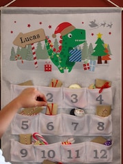 PMC Personalised Dinosaur Print Advent Calendar - Image 3 of 3