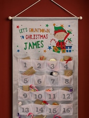 PMC Personalised Christmas Elf Advent Calendar - Image 3 of 3