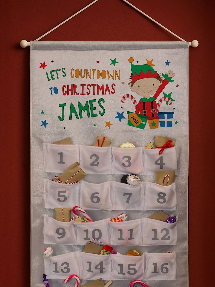 PMC Personalised Christmas Elf Advent Calendar - Image 3 of 3 PMC Personalised Christmas Elf Advent Calendar - Image 3 of 3