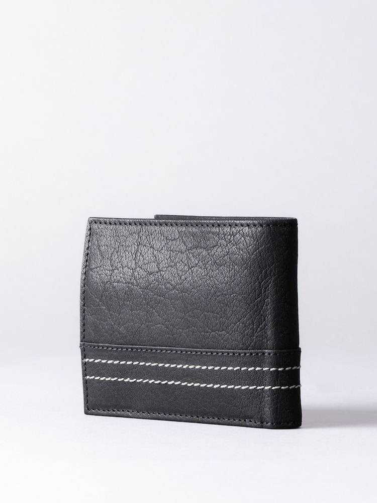 Lakeland Leather Black Keswick Leather Wallet - Image 6 of 6 Lakeland Leather Black Keswick Leather Wallet - Image 6 of 6