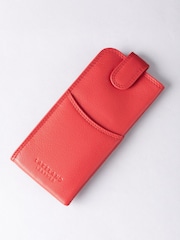 Lakeland Leather Red Glasses Case - Image 3 of 5