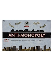 University Games Grey Anti Monopoly Board Game - Image 1 of 3