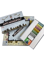 University Games Grey Anti Monopoly Board Game - Image 2 of 3
