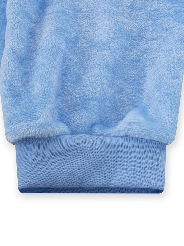 Character Blue Bluey Bandit Mens Onesie With 3D Ears - Image 11 of 11 Character Blue Bluey Bandit Mens Onesie With 3D Ears - Image 11 of 11