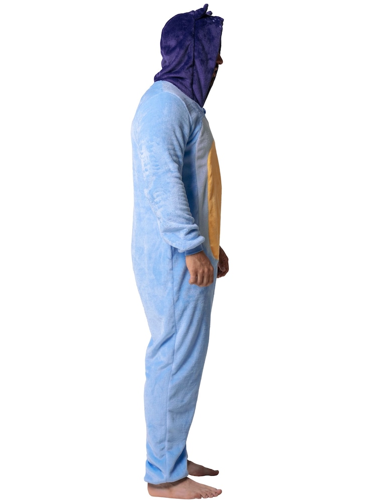 Buy Character Blue Bluey Bandit Mens Onesie With 3D Ears from the