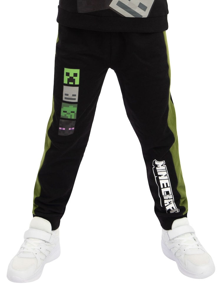 Chemise Manches Longues Minecraft Ultimate Steve - Taille X-Large Jeune - Noir - NEUVE Avec étiquettes
