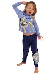 Character Blue Toy Story Buzz Lightyear And Woody Long Sleeve Pyjamas - Image 12 of 12