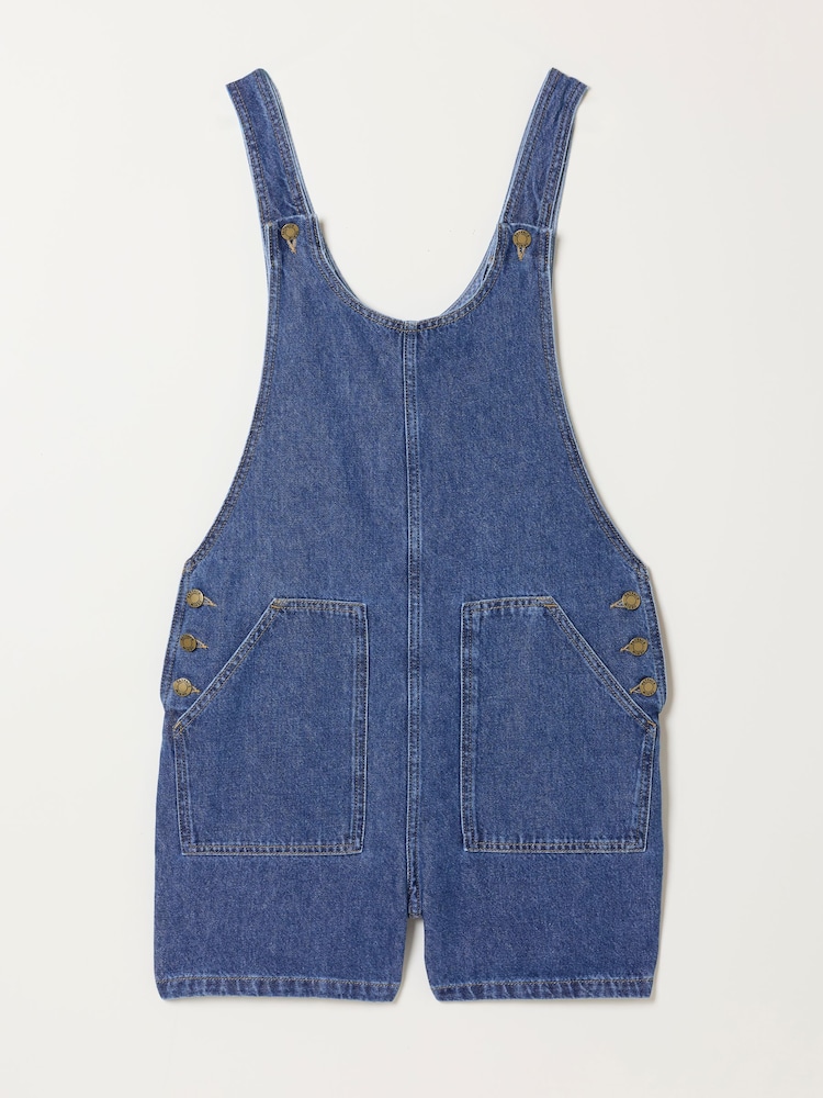 FatFace Raffles Denim Short Dungaree - Image 9 of 9 FatFace Raffles Denim Short Dungaree - Image 9 of 9