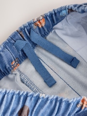 Blue Space Pull On Wide Trousers (3mths-7yrs) - Image 8 of 8