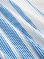 蓝色和白色 - 时尚竖条纹T恤 - 图片7 / 7