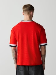 Red Coca Cola - License Football T-Shirt - 圖片 4/7