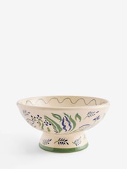 Nina Campbell Floral Banbury Garden Footed Bowl - Image 5 of 5