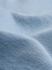 Light Blue Denim Relaxed Fit Belted Jeans - Image 10 of 11