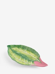 Nina Campbell Green Swiss Chard Platter - Image 5 of 5
