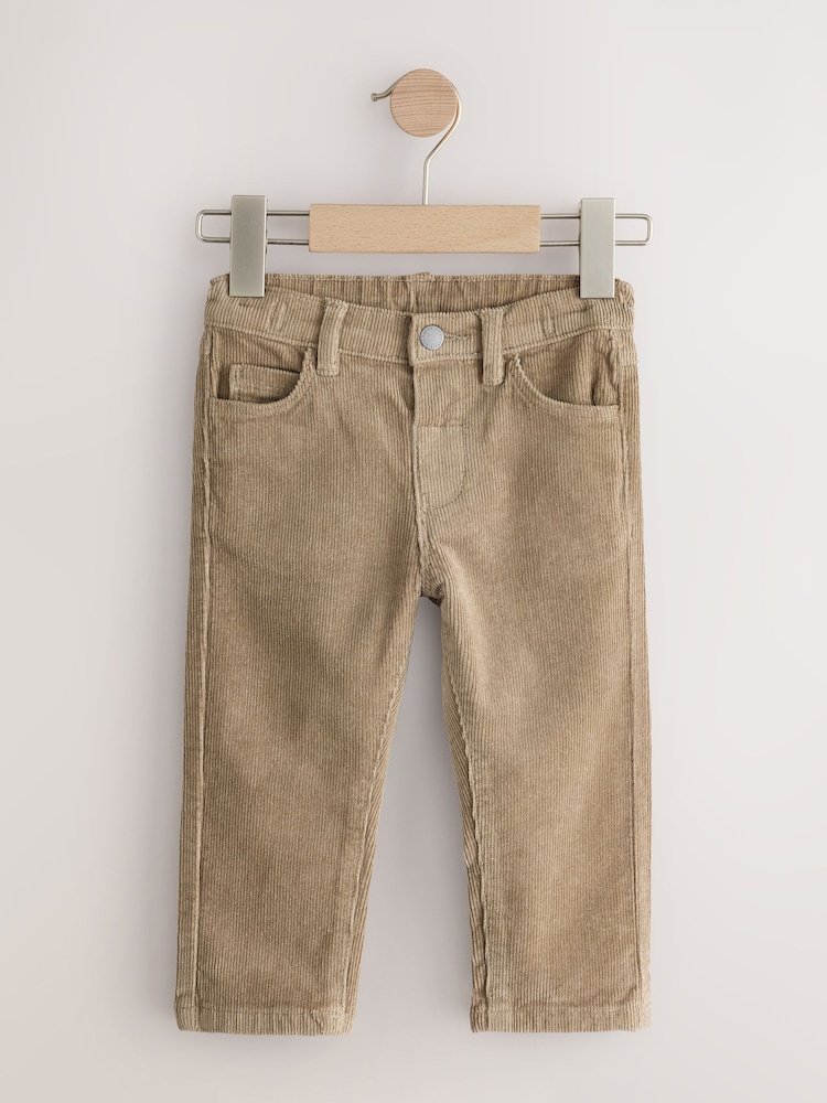 Stone Corduroy Trousers (3mths-7yrs) - Image 1 of 4 Stone Corduroy Trousers (3mths-7yrs) - Image 1 of 4
