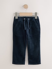 Navy Blue Jumbo Corduroy Trousers (3mths-7yrs) - Image 1 of 4