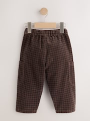Brown Pull On Wide Barrel Trousers (3mths-7yrs) - Image 2 of 4