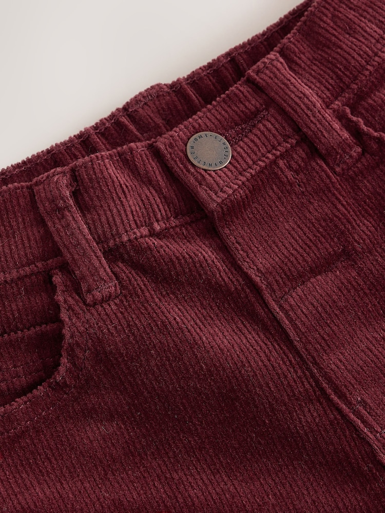Burgundy Red Corduroy Trousers (3mths-7yrs) - Image 4 of 4 Burgundy Red Corduroy Trousers (3mths-7yrs) - Image 4 of 4