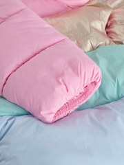 Little Bird by Jools Oliver Pastel Rainbow & Foil Showerproof Longline Coat - Image 12 of 13
