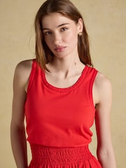 Joules Jade Sleeveless Jersey Woven Midi Dress - Slika 3 od 7