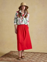 Joules Jade Sleeveless Jersey Woven Midi Dress - Slika 4 od 7