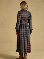 Joules Emilie Smocked Midi Dress - 2 paveikslėlis iš 7