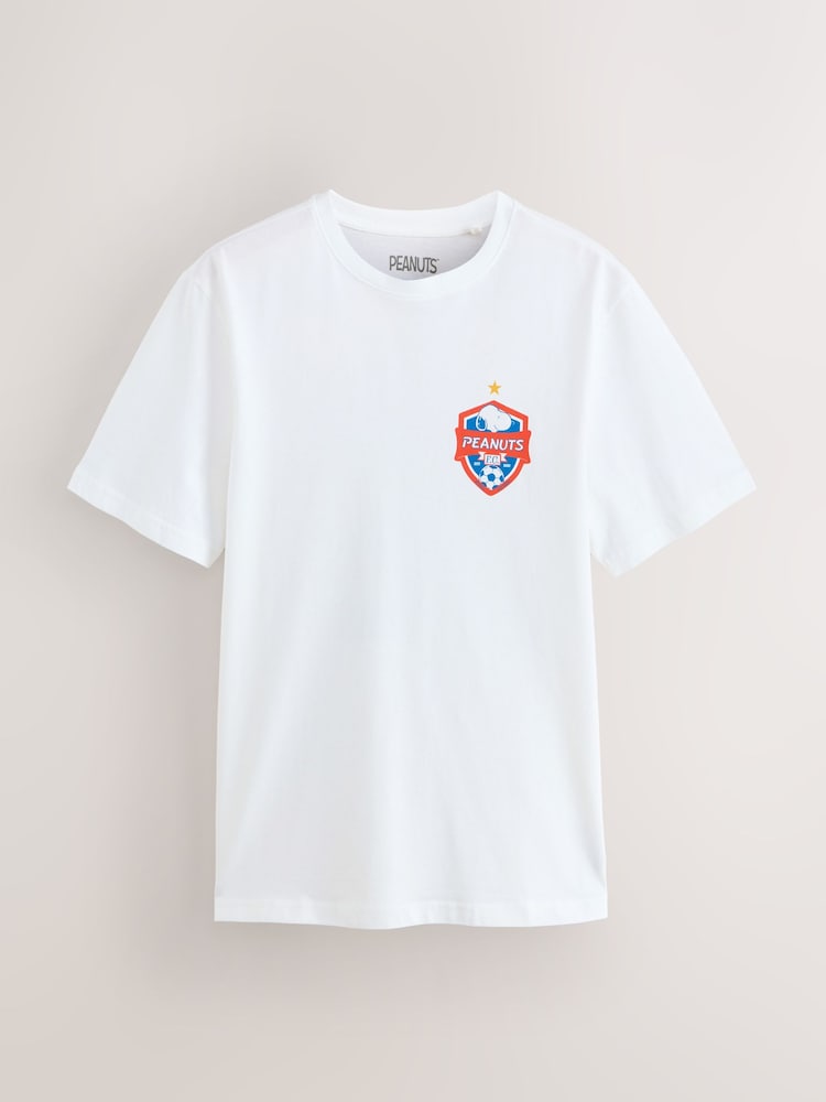 White Snoopy Football T-Shirt - Image 2 of 4