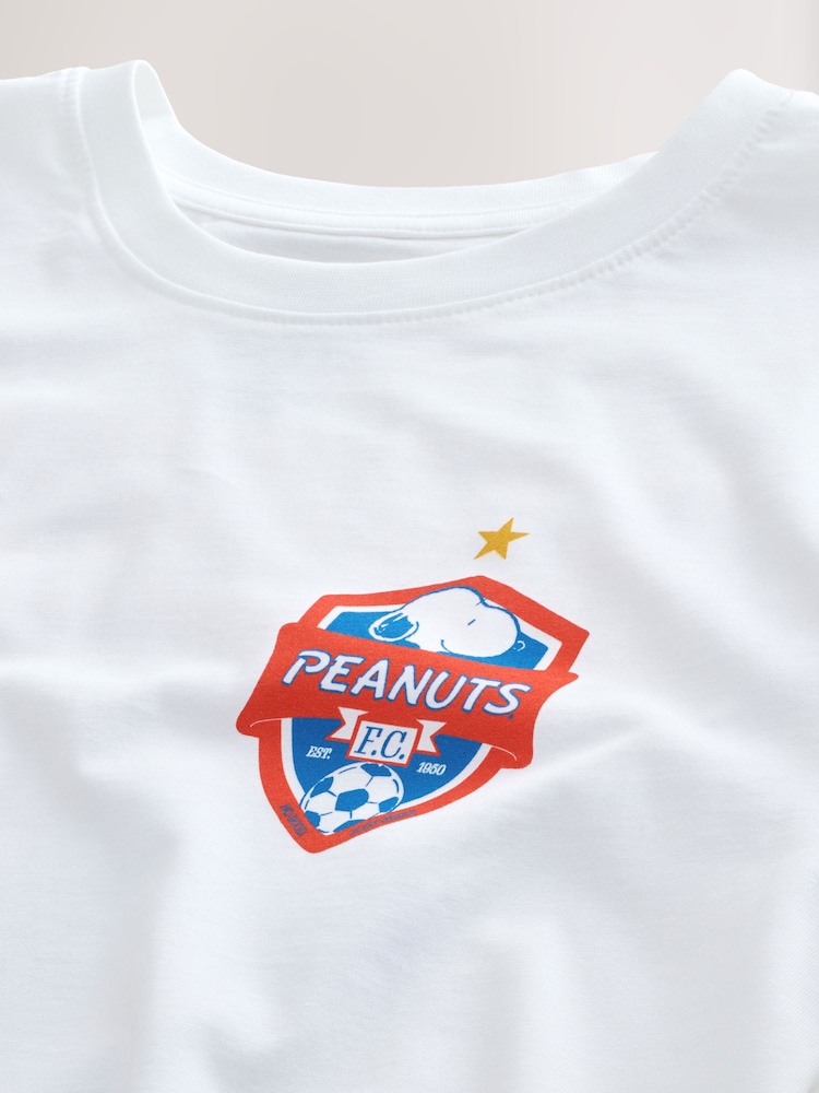 White Snoopy Football T-Shirt - Image 4 of 4