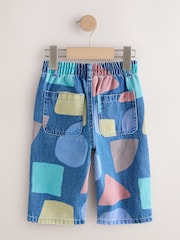 Mid Blue Shapes Wide Fit Jeans (3mths-7yrs) - Image 6 of 8