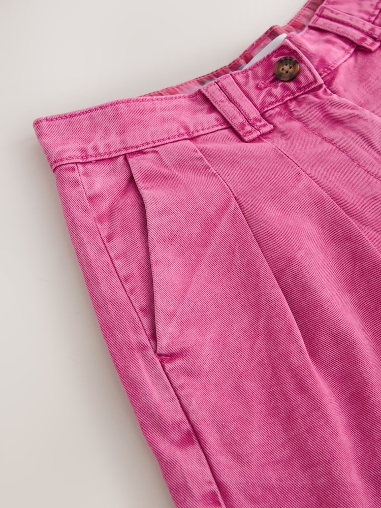 Washed Pink Chino Shorts - Image 8 of 8 Washed Pink Chino Shorts - Image 8 of 8