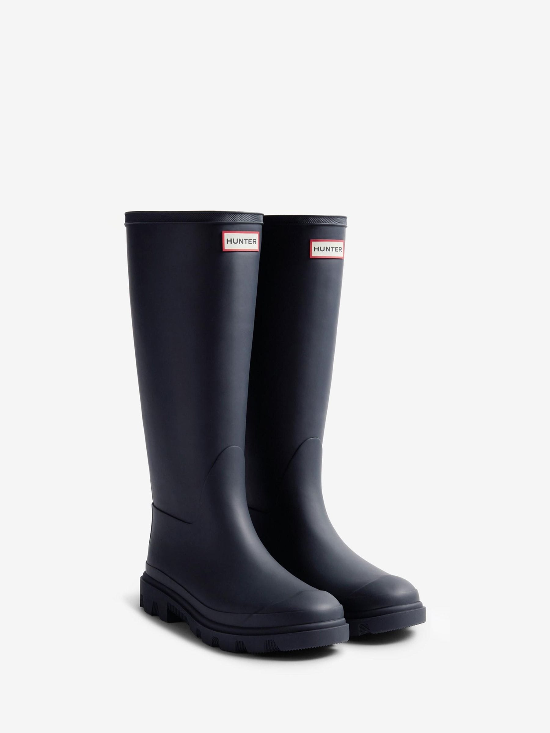 Buy Hunter Blue Downpour Tall Boots from Next USA