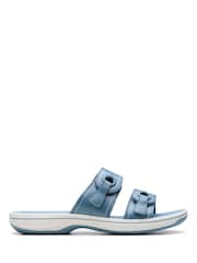 Clarks Blue Brinkley Maye Sandals - Image 1 of 7