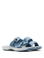Clarks Blue Brinkley Maye Sandals - Image 4 of 7