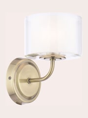 Laura Ashley Brass Southwell 1 Wall Light - Image 3 of 5