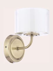 Laura Ashley Brass Southwell 1 Wall Light - Image 4 of 5