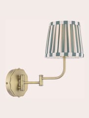 Laura Ashley Green Denwick Wall Light - Image 3 of 6